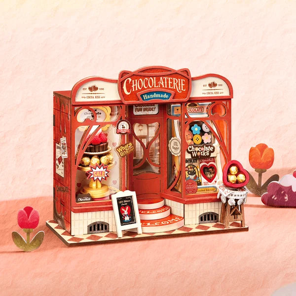 Rolife Sweet Chocolate Shop DIY Miniature House
